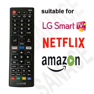 รีโมตคอนโทรล สําหรับสมาร์ททีวี LG Netflix และปุ่ม Amazon ไม่ต้องตั้งค่า l1326 V