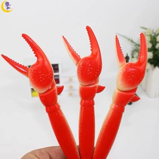 ปากกาลูกลื่น รูปปู และกรรไกร สําหรับตกแต่งเล็บ YIDEA