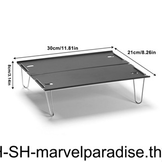 【Mapde】โต๊ะปิกนิก แบบพกพา พับได้ สําหรับตั้งแคมป์กลางแจ้ง บาร์บีคิว