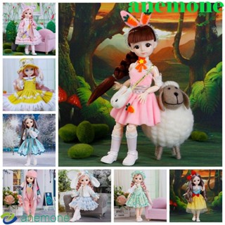 Anemone BJD ตุ๊กตา 3D ข้อต่อถอดได้ หลากสีสัน 1/6 BJD ของเล่นเด็ก
