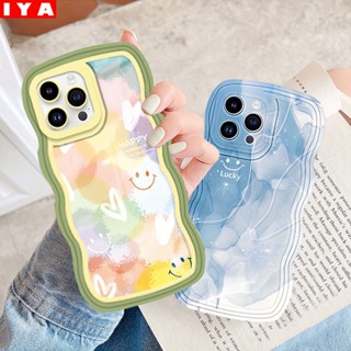 เคสโทรศัพท์มือถือ TPU นิ่ม ลายหน้ายิ้ม หลากสี สําหรับ Infinix Hot 30i Note 12 G96 Note11S NfC Hot20S Hot 9 10 Play Samrt 7 6 5