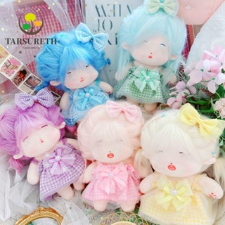 Tarsureth ชุดเดรสตุ๊กตา ประดับโบว์น่ารัก ขนาด 20 ซม. แฟชั่นฤดูใบไม้ผลิ DIY