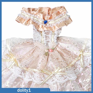 [Dolity1] ชุดเดรสแฮนด์เมด สไตล์เรโทร สําหรับตุ๊กตา 1/3 BJD 24 นิ้ว