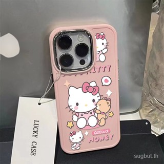 เคสโทรศัพท์มือถือ กันกระแทก ลายการ์ตูนคิตตี้ สําหรับ iPhone 11pronmax 12 13 14 15pro max xr 7 8 plus xs max 12pro 13promax 14promax