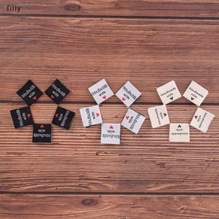 ป้ายแท็กผ้า แฮนด์เมด DIY สําหรับตกแต่งเสื้อผ้า 50 ชิ้น