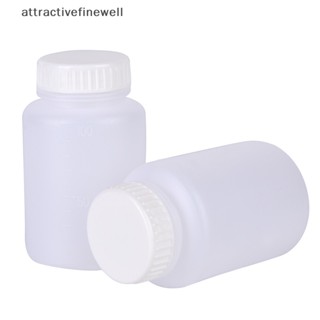 [attractivefinewell] ขวดพลาสติกใส ทรงกระบอก ขนาด 100 มล. สําหรับใส่ตัวอย่างสารเคมี 2 ชิ้น