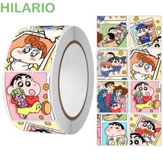 Hilario สติกเกอร์ ลายชินจัง กันน้ํา มีกาวในตัว สําหรับตกแต่งไดอารี่ งานฝีมือ DIY