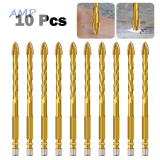 ⚡NEW 9⚡Drill Bit Hex Shank Hole Opener 6mm Alloy Triangle Drill Brick Hard Concrete