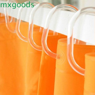 Mxgoods ตะขอแหวนพลาสติก สําหรับแขวนผ้าม่าน ห้องน้ํา