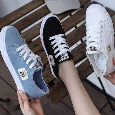 ( HS-22 ) โค้ด HISA549  โค้ดเพิ่ม 15%  สูงสุด 30.- Hiso รองเท้าผ้าใบหลากสีใส่เล่นหรือใส่ไปเที่ยวได้หมดทุกส
