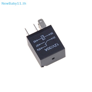 Onebaby รีเลย์ DC 12V 5 Pins 30A สําหรับรถยนต์ จักรยาน