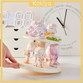 [Kokiya] ชั้นวางโชว์ฟิกเกอร์ กันฝุ่น ทนทาน พร้อมฝาปิดใส สําหรับเก็บเครื่องประดับ