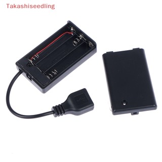 (Takashiseedling) กล่องไฟ Led AAA 3 ช่อง พร้อมพอร์ต USB สําหรับตัวต่อ