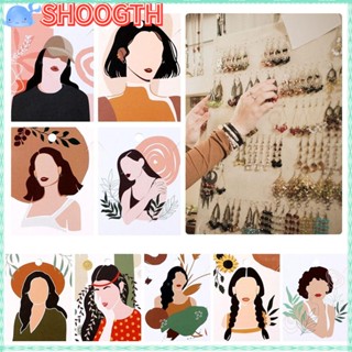 Shoogth สตั๊ดการ์ด สําหรับโชว์เครื่องประดับ DIY 100 ชิ้น