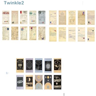 Twinkle กระดาษสแครปบุ๊ก หลากสีสัน สไตล์วินเทจ DIY