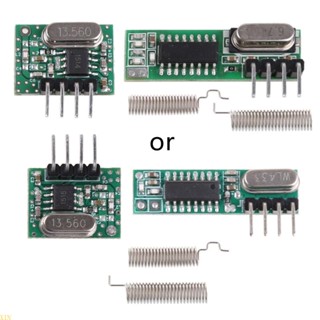 Xin โมดูลรับส่งสัญญาณไร้สาย 433Mhz RF และตัวรับสัญญาณ สําหรับ Raspberry Pi WL Diy