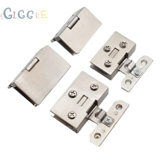 ⭐NEW ⭐Glass Hinge Cabinet Glass Clips For 4-7mm/5-10mm Glass Silver Cabinets