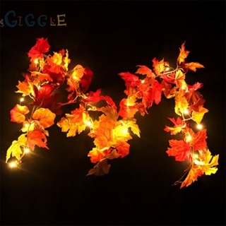 ⭐NEW ⭐Natural Maple Leaf Garland String Lights for Fall Decor 72 Leaves Warm White LED