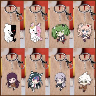 Ns2 Danganronpa พวงกุญแจอะคริลิค ลายการ์ตูนอนิเมะ Monokuma Enoshima Junko 5.5 ซม. SN2