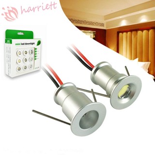 Harriett ไฟ LED ดาวน์ไลท์ 1W ปิดภาคเรียน ตู้ ห้องนอน สีวอร์มไวท์ ไฟสปอตไลท์บันได