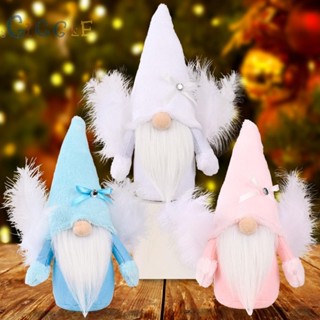 ⭐NEW ⭐Ornaments Faceless Figurines Gnome Gonks Party Plush Feather Christmas