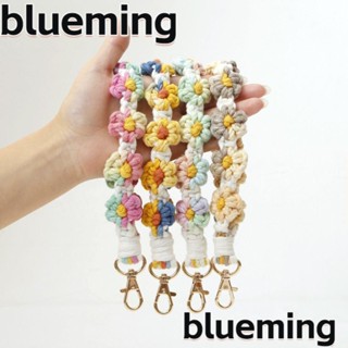 Blueming2 พวงกุญแจสายคล้องข้อมือ ลายดอกเดซี่ ของขวัญ