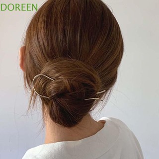 Doreen กิ๊บติดผม มุก แฟชั่น สไตล์ใหม่ โลหะผสม สําหรับผู้หญิง เครื่องประดับผม