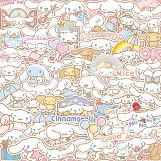 64Pcs/Set ❉ Cinnamoroll Series 01 Stickers ❉ DIY Fashion Waterproof Decals Doodle Stickers