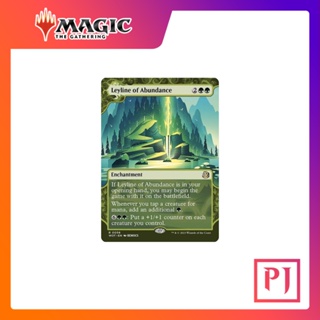 [MTG] Leyline of Abundance [WOT] [GREEN] [RARE] [NORMAL] [ENG] (การ์ดเมจิค / Magic the Gathering)