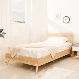 Koncept furniture เตียง 3.5 ฟุต KC-PLAY รุ่น PLAYEAH สีน้ำตาลอ่อน (112 x 205 x 84 ซม.)