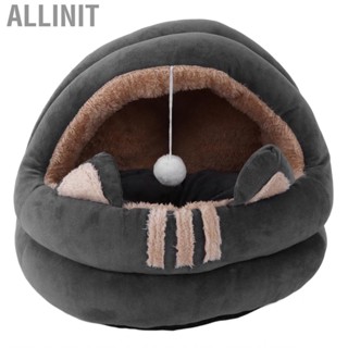 Allinit Pet  Kitten  Bed Puppy Soft Warm Cave House Winter Sleeping Bag Pad