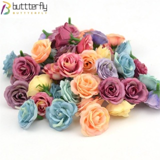 Buttterfly ช่อดอกกุหลาบ คุณภาพสูง 4 ซม. อุปกรณ์เสริม 10 ชิ้น