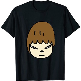 เสื้อยืดคอกลม แขนสั้น พิมพ์ลาย Nara Yoshitomo Nara Yoshitomo Big Kid สไตล์ญี่ปุ่น แนวสตรีท สําหรับผู้ใหญ่ เด็กผู้ชาย ผู้หญิง ไซซ์ XS-3XL