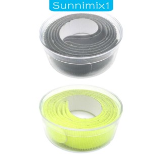 [Sunnimix1] สติกเกอร์ติดหัวไม้เทนนิส ป้องกันรอยขีดข่วน ใช้ง่าย สะดวก สําหรับไม้แบดมินตัน เทนนิส 3 ชิ้น