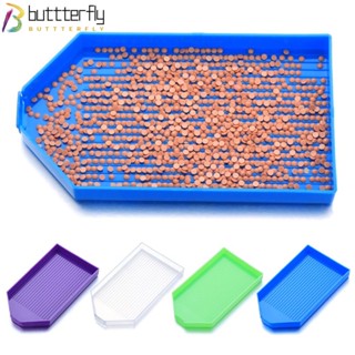 Buttterfly ถาดใส่อุปกรณ์ปักครอสสติตช์ ทรงสี่เหลี่ยม ขนาดใหญ่ จุของได้เยอะ