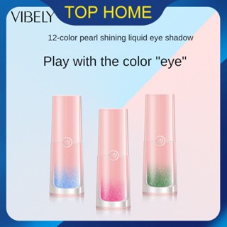 VIBELY Explosive Brightening Liquidอายแชโดว์Glitter Diamond Pearlescent Tears Long Lasting Smooth Makeup Palette Easy To Push Away Soft Waxy Fine Flash Smooth Eye Shadow ,Wow~ ราคาต่ำสุด