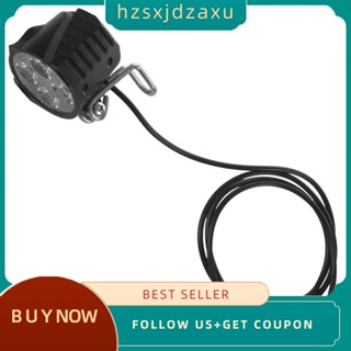 【hzsxjdzaxu】ไฟหน้าจักรยาน Led 12V 24V 36V 48V 60V 72V กันน้ํา พร้อมแตร