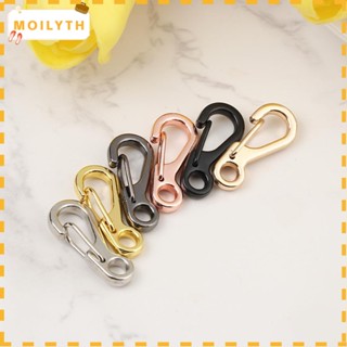 Moilyth 10 ชิ้น สายคล้องกระเป๋า หัวเข็มขัด เครื่องประดับ ทํา DIY พวงกุญแจ กระเป๋า อุปกรณ์เสริม ปลอกคอ คาราบิเนอร์ สแน็ป