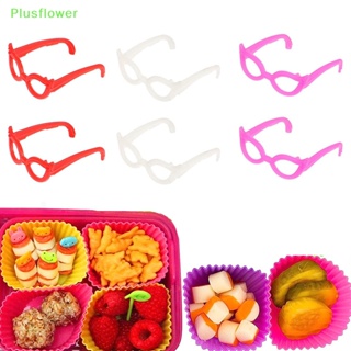 (Plusflower) กล่องอาหารกลางวัน เบนโตะ แซนวิช 4 8 16 ชิ้น สําหรับตกแต่ง