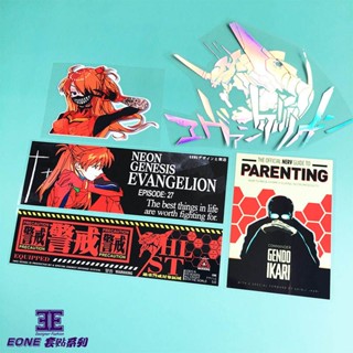 Eone ชุดสติกเกอร์ EVANGELION EVANGELION No. สติกเกอร์ ลายการ์ตูน Asuka กันน้ํา สําหรับติดตกแต่งรถยนต์ จํานวน 1 ชิ้น