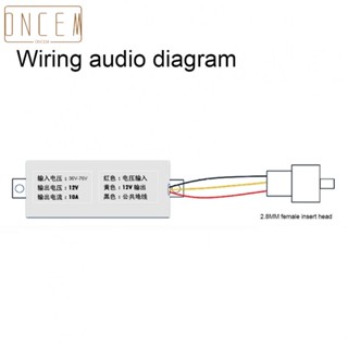 【ONCEMOREAGAIN】Versatile DC DC Converter for Vehicle Mounted Electronics 36V/48V/60V/72V to 12V