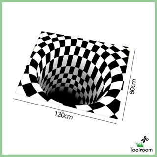 [ พรมปูพื้นออปติคอล 3D ภาพลวงตา 3D สําหรับตกแต่งประตู