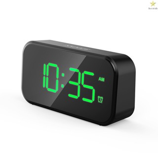 LED Digit Display Alarm Clock with 12/24Hr Format - Convenient for Bedroom and Bedside Tables