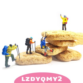 [Lzdyqmy2] ฟิกเกอร์คน ขนาดเล็ก ของเล่นบทบาทสมมุติ สําหรับแกล้งเล่น 4 ชิ้น