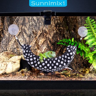 [Sunnimix1] เปลญวน พร้อมถ้วยดูด สําหรับสัตว์เลื้อยคลาน มังกร