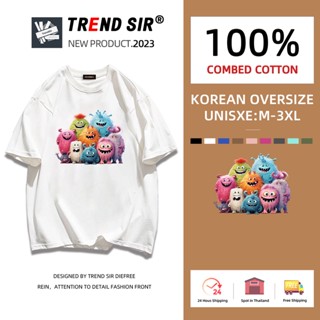 Trendsir เตรียมส่ง **สินค้าใหม่** เสื้อยืด โอเวอร์ไซซ์ ใส่สบายมาก เสื้อสาวอวบ 7 สี M-3XL