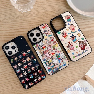 เคสป้องกันโทรศัพท์มือถือ TPU แบบนิ่ม ลายการ์ตูนชินจัง กันกระแทก สําหรับ iPhone 11 14 13 Pro Max 12 12Pro