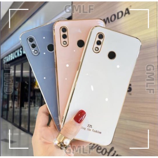 เคสโทรศัพท์มือถือ ซิลิโคน ชุบทอง กันกระแทก สําหรับ Oppo A5 A9 A3S A5S A12 F9 A71 A37
