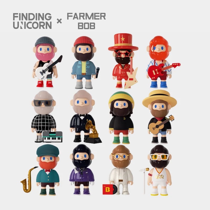 (พร้อมส่งจากไทย) Finding Unicorn The Farmer Bob BOB RETRO: REPLAY SERIES ของแท้ เช็คการ์ด ไม่แกะตัว 