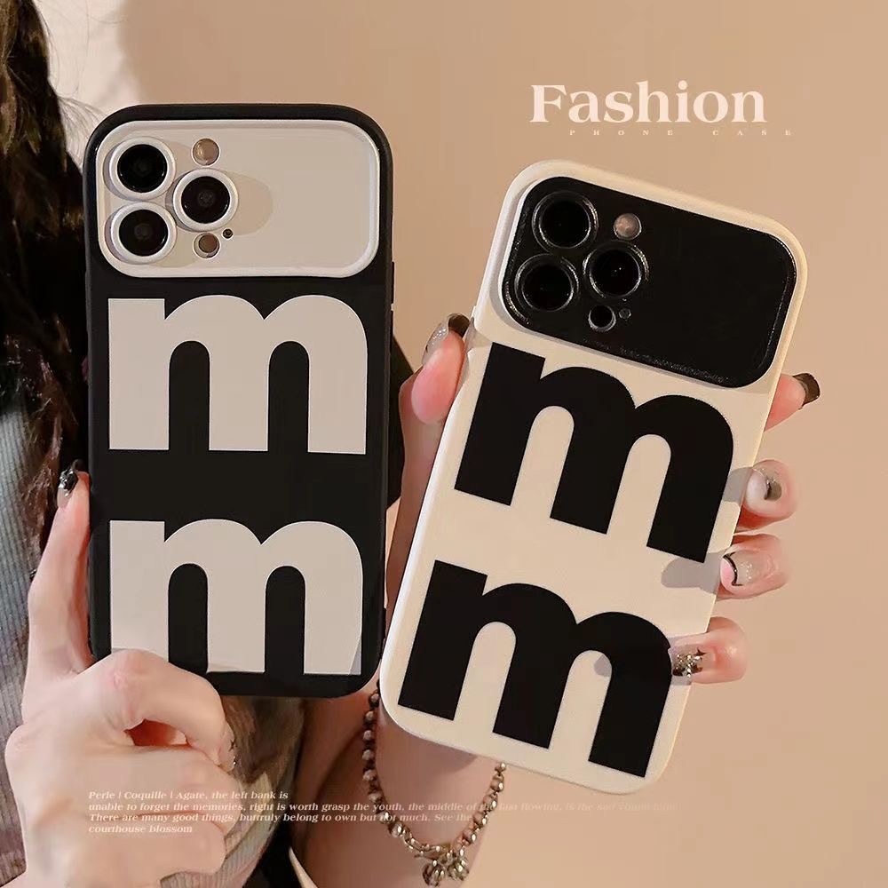 เคสโทรศัพท์มือถือ แบบนิ่ม พิมพ์ลายตัวอักษร สําหรับ iPhone 15 14 13 12 11 Pro Max X Xr Xs Max 7 8 Plus SE2020